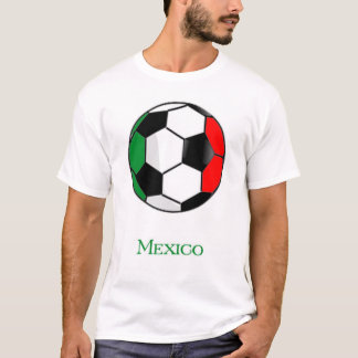 Camiseta del fútbol del mundial de México
