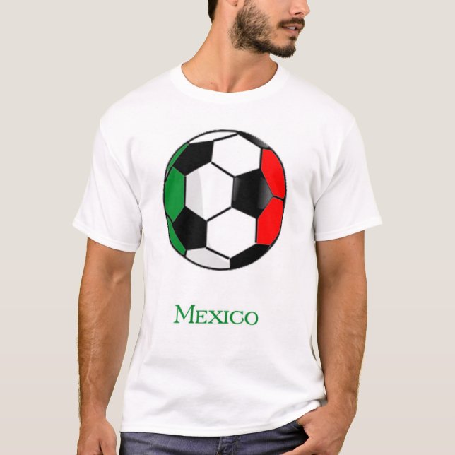 Camiseta del fútbol del mundial de México (Anverso)