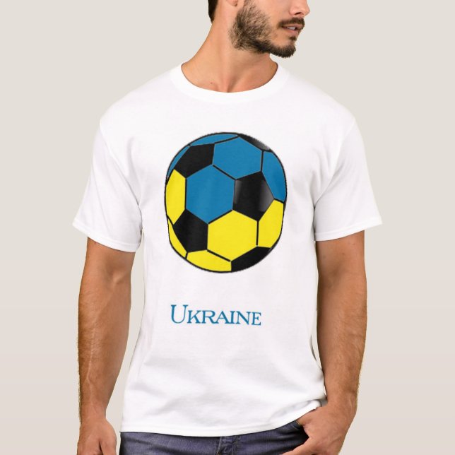 Camiseta del fútbol del mundial de Ucrania (Anverso)