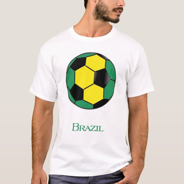 Camiseta del fútbol del mundial del Brasil (Anverso)