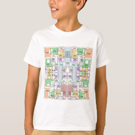 Camiseta del futuro arquitecto de Blueprint Kid