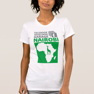 Camiseta del garaje del desarrollador de Nairobi