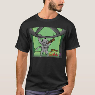 Camiseta del gatito de dios de DWI