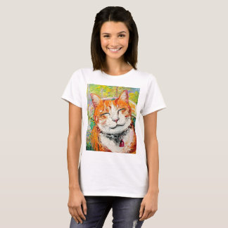 Camiseta del gatito de Monet
