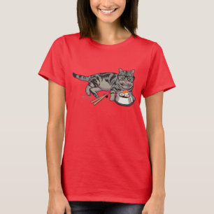 Camiseta del gatito del inconformista (sin texto)