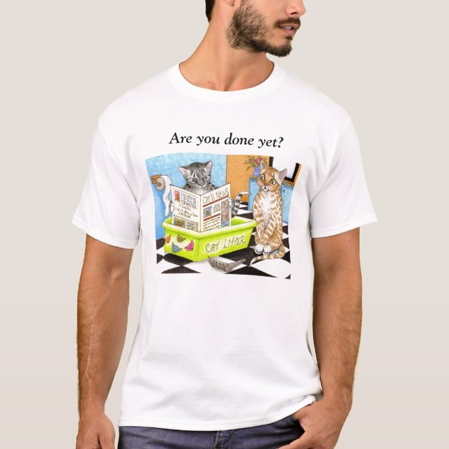 camiseta del gato 464 (Anverso)