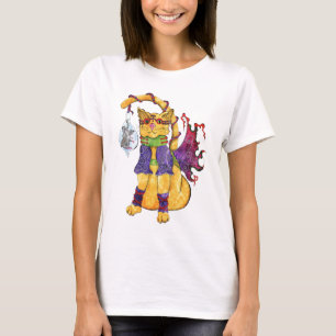 Camiseta del gato de Steampunk Hansel