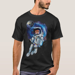 CAMISETA del gato del espacio