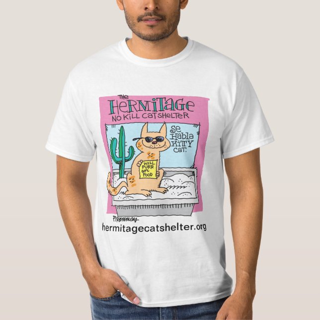 Camiseta del gato del gatito del SE Habla (Anverso)