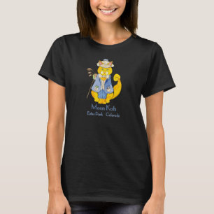 Camiseta del gato del golfista
