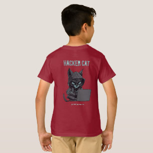 Camiseta del Gato Hacker