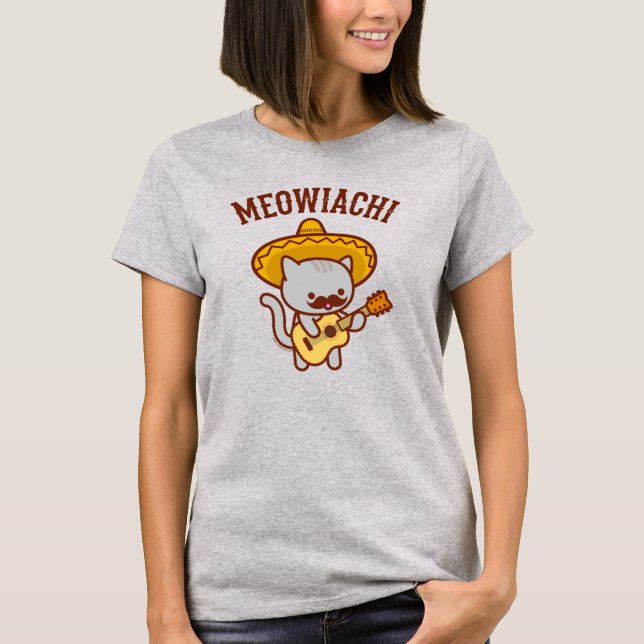 Camiseta del gato MEOWIACHI (Anverso)