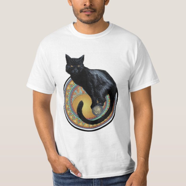 Camiseta del gato negro de Wolverton (Anverso)