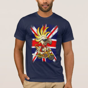 Camiseta del GB, camiseta de Union Jack con el