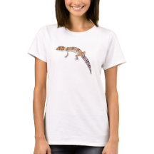 Camiseta del Gecko del leopardo