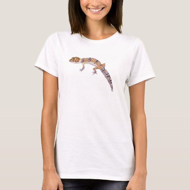 Camiseta del Gecko del leopardo (Anverso)