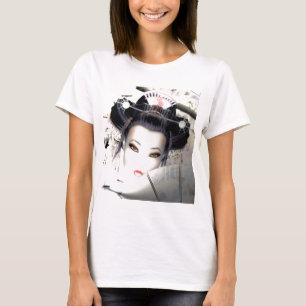 Camiseta del geisha