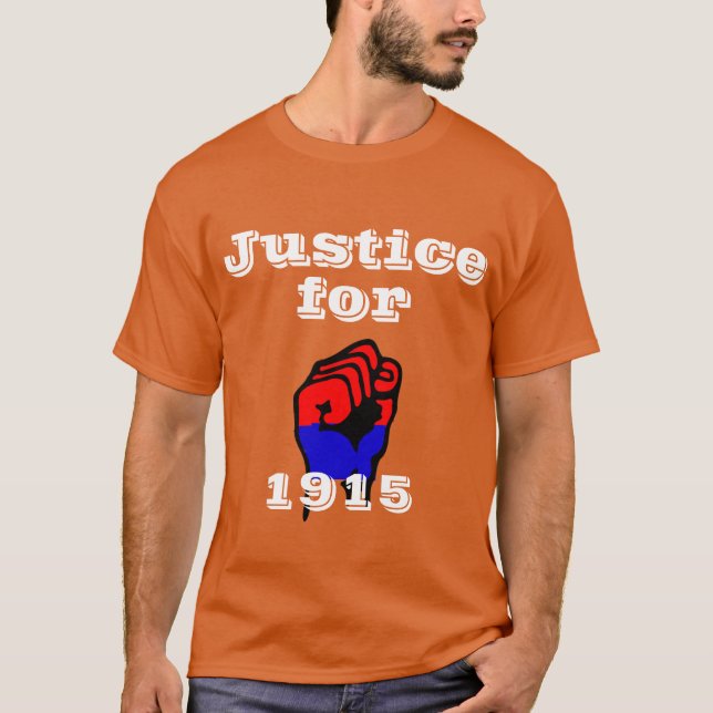 Camiseta del Genocidio Armenio (Anverso)