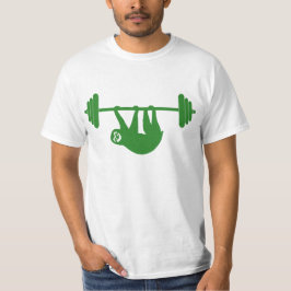 Camiseta del gimnasio de la pereza (verde)