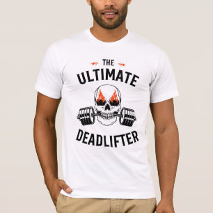 Camiseta del gimnasio del cráneo en llamas - Desi