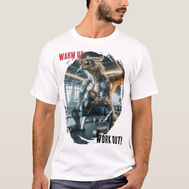 Camiseta del gimnasio del dragón (Anverso)
