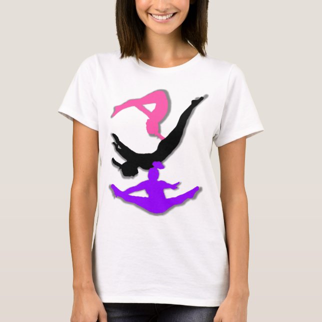 Camiseta del gimnasta del trampolín (Anverso)