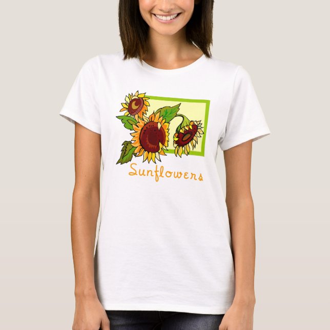 Camiseta del girasol (Anverso)