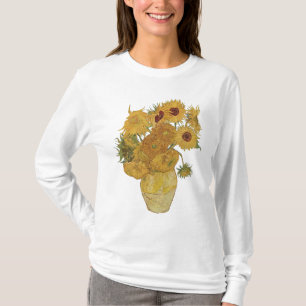Camiseta del girasol de Van Gogh