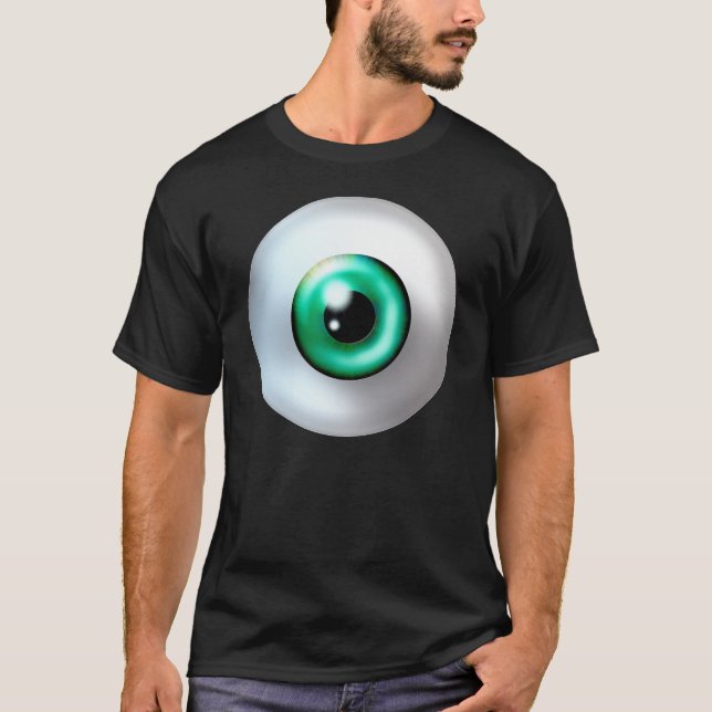 Camiseta del globo del ojo (Anverso)