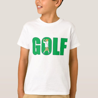Camiseta del golf