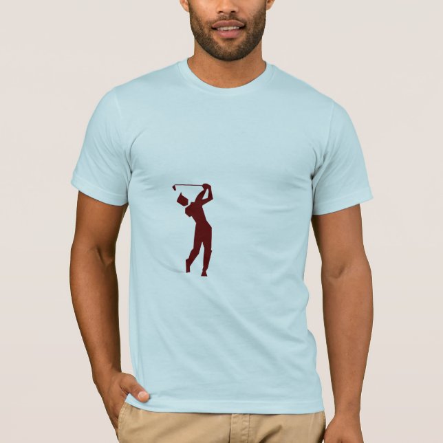 Camiseta del golf para los hombres (Anverso)