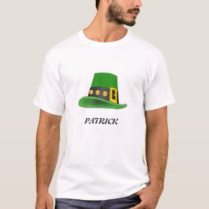 Camiseta del Gorra Afortunado Magic Green
