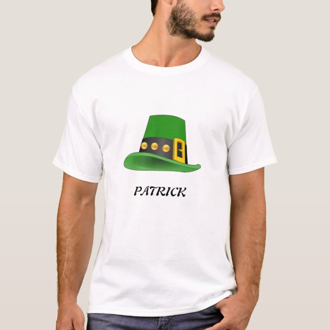 Camiseta del Gorra Afortunado Magic Green (Anverso)