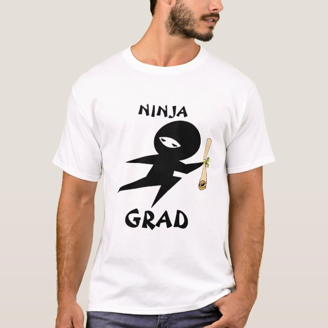 Camiseta del graduado de Ninja (Anverso)
