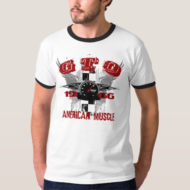 Camiseta del gráfico de 66 GTO (Anverso)