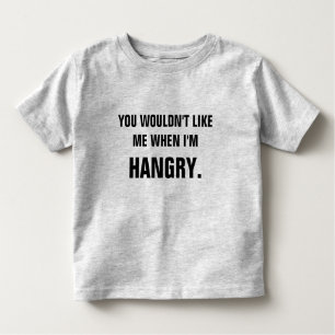 Camiseta del gráfico del niño de Hangry