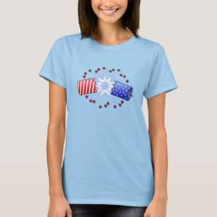 Camiseta del gráfico del petardo