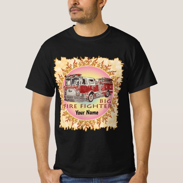 Camiseta del gran bombero (Anverso)