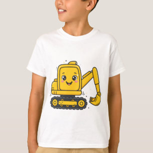 Camiseta del gran excavador amarillo