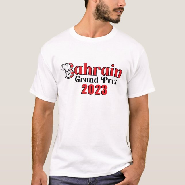Camiseta del Gran Premio de Bahrein (Anverso)