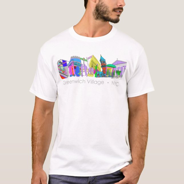 Camiseta del Greenwich Village (Anverso)