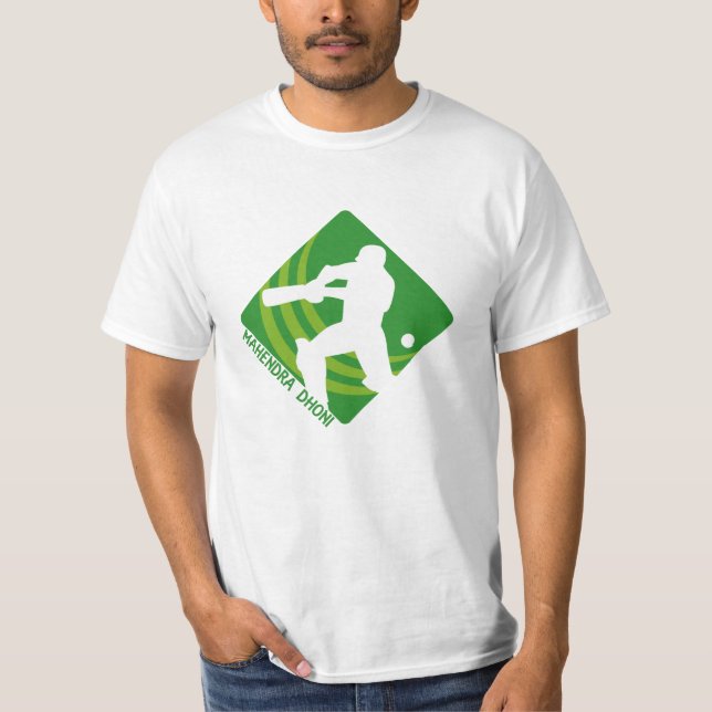 Camiseta del grillo de Mahendra Dhoni (Anverso)