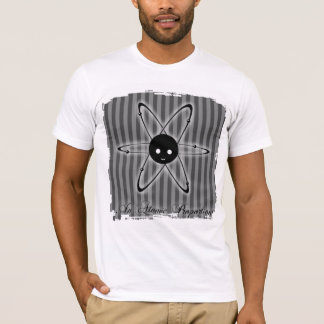Camiseta del Grunge 4 del logotipo del átomo