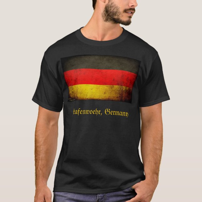 Camiseta del grunge de Grafenwoehr Alemania (Anverso)