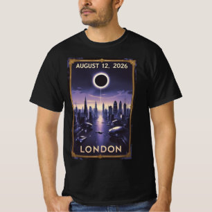 Camiseta del Grupo Steampunk del Eclipse Solar 202