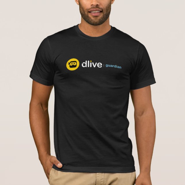 Camiseta del guarda de DLive (Anverso)