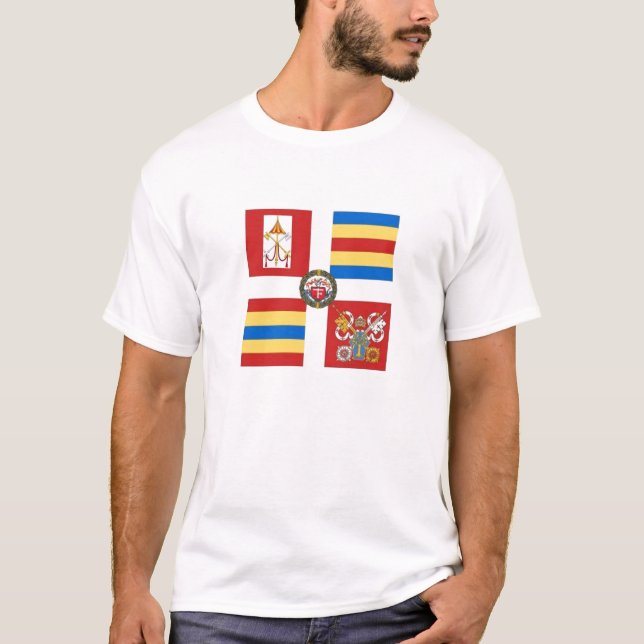 Camiseta del guardia suizo de Sede Vacante (Anverso)