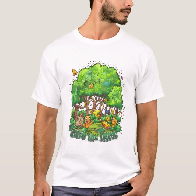 Camiseta del Guardián de Naturas (Anverso)