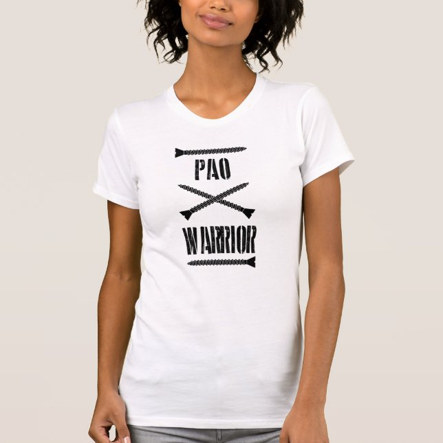 Camiseta del guerrero de PAO (Anverso)
