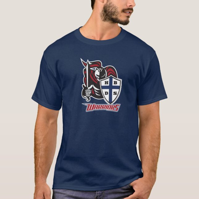 Camiseta del guerrero del HBDS (Anverso)